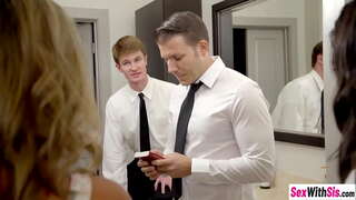 Cinsi yeniyetmələr Miss Фэрис və Whitney Wright idilər sərt cinsi üçümüz sonra отсосали üzvü