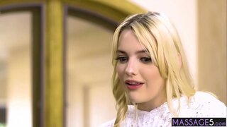 Llysferch teen fucked gan llysdad ar frendly tylino